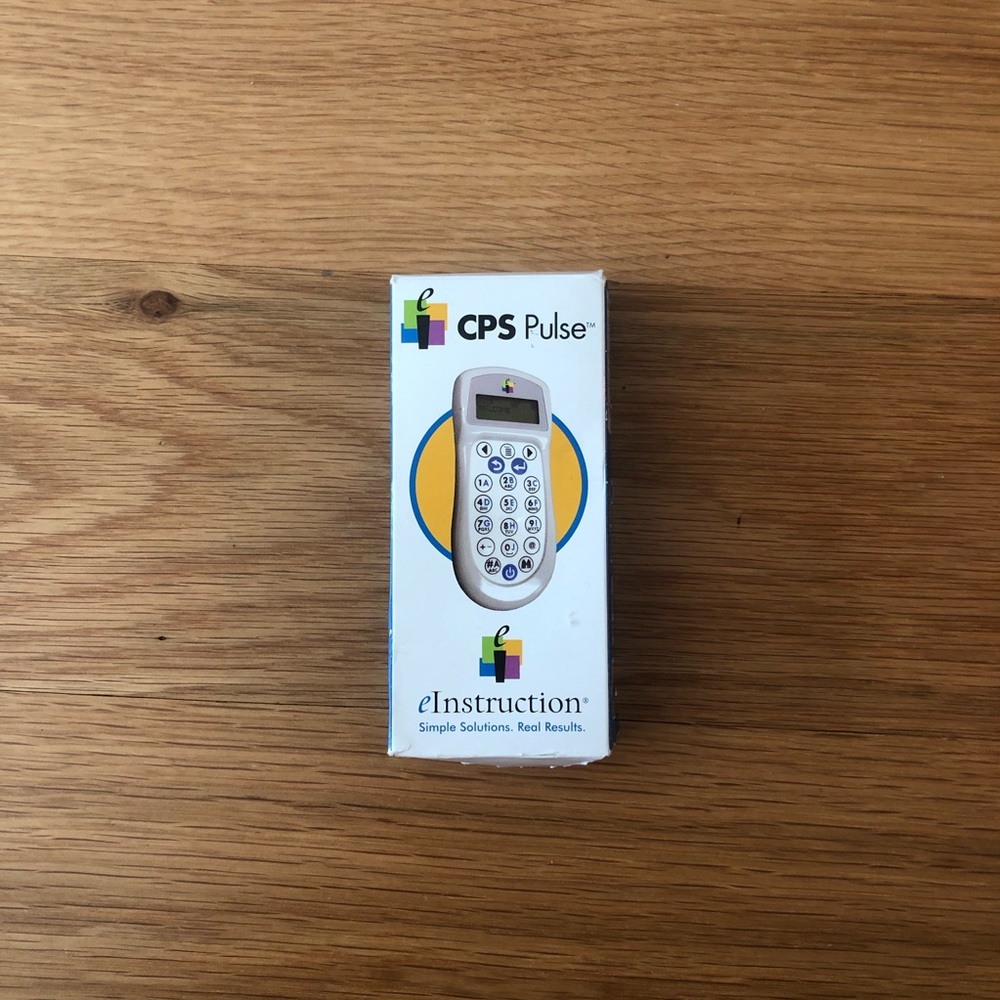 CPS Pulse Clicker eInstruction